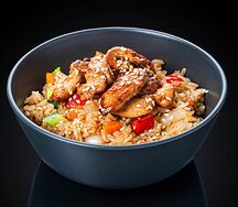 Рис с курицей