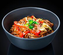 Соба с овощами