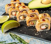 Сяке темпура гриль