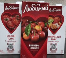 Сок Любимый сад Спелый томат