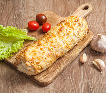 Рулет из лаваша с двумя видами мяса