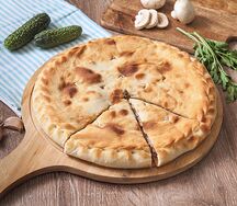 Пирог с говядиной и грибами