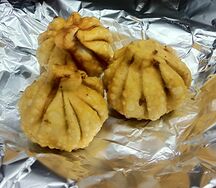 Хинкали жареные говядина