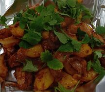 Оджахури с курицей