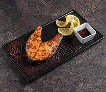 Семга на мангале