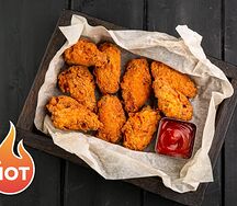 Жгучие куриные крылышки фри