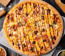 Пицца Чизбургер барбекю