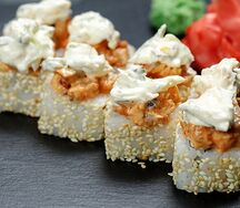 Тартар унаги ролл