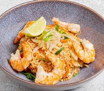 Рис с креветками