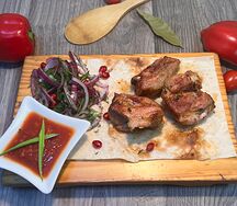 Шашлык из свиных ребер