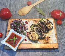 Кабачки на углях