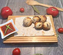 Шампиньоны на углях