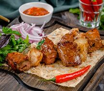 Шашлык из бараньих почек