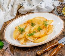 Жареный картофель по-домашнему