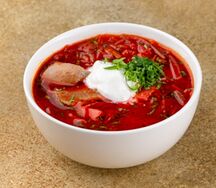 Борщ Кубанский с курицей