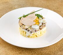 Грибы и курица