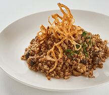 Гречка с грибами