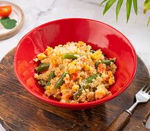 Киноа с овощами