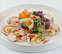 Карпаччо из марокканского осьминога