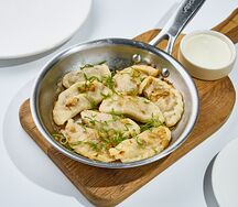 Вареники с картофелем и грибами
