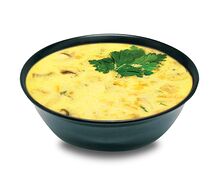 Суп сырный с грибами и курицей