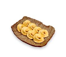 Пельмени жареные