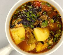 Чанахи с бараниной
