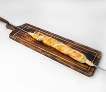 Хачапури на мангале с сыром