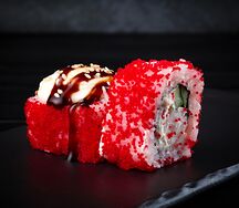 Запеченный с креветкой
