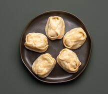 Манты с говядиной