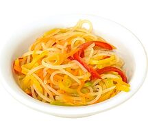 Фунчоза с овощами