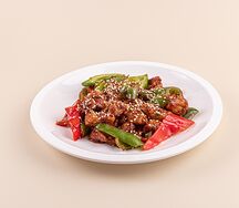 Курица с кунжутом