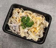 Феттуччине с курицей