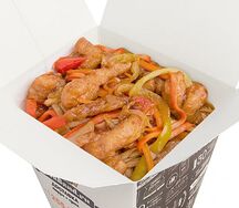 Харусаме с курицей по-пекински