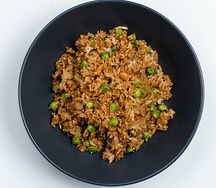 Жареный рис с курицей