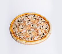 Куриная пицца с грибами