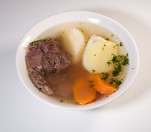 Шорпа с говядиной