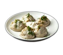Манты с мясом M