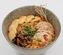 Рамен с курицей