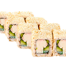 Ролл Калифорния с кунжутом