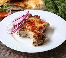 Шашлык из cвинoй корейки