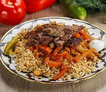 Плов с говядиной