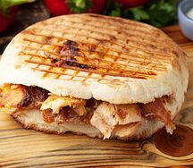 Шаурма в лепешке