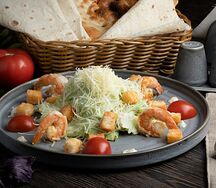 Цезарь с креветками