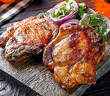 Шашлык из cвинoй корейки