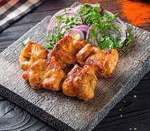 Шашлык из куриной грудки