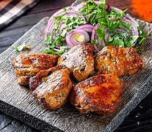 Шашлык из cвинoй шеи