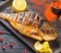 Дорадо на мангале