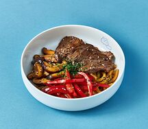 Удон с телятиной