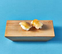 Суши с гребешком